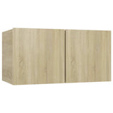 Vidaxl tv-hangmeubel 60x30x30 cm sonoma eikenkleurig
