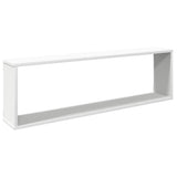 Vidaxl wandschappen kubus 2 st 100x15x30 cm bewerkt hout wit