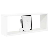 Vidaxl wandschappen kubus 4 st 60x15x23 cm bewerkt hout wit
