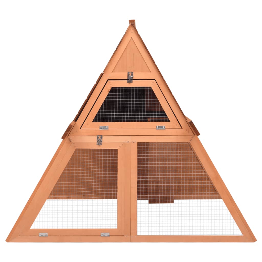 Vidaxl Rabbit Hutch 152x127x109,5 cm trden pinewood