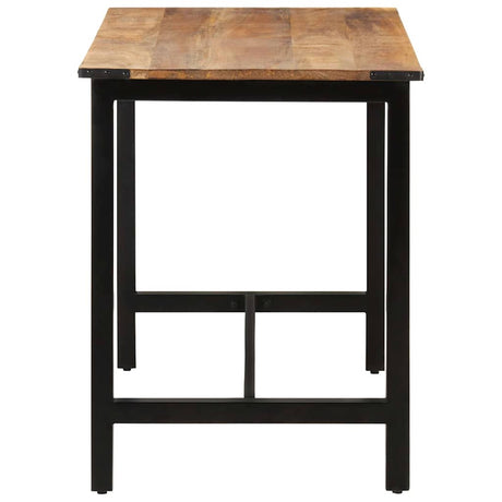 Vidaxl eettafel 110x60x76 cm massief mangohout