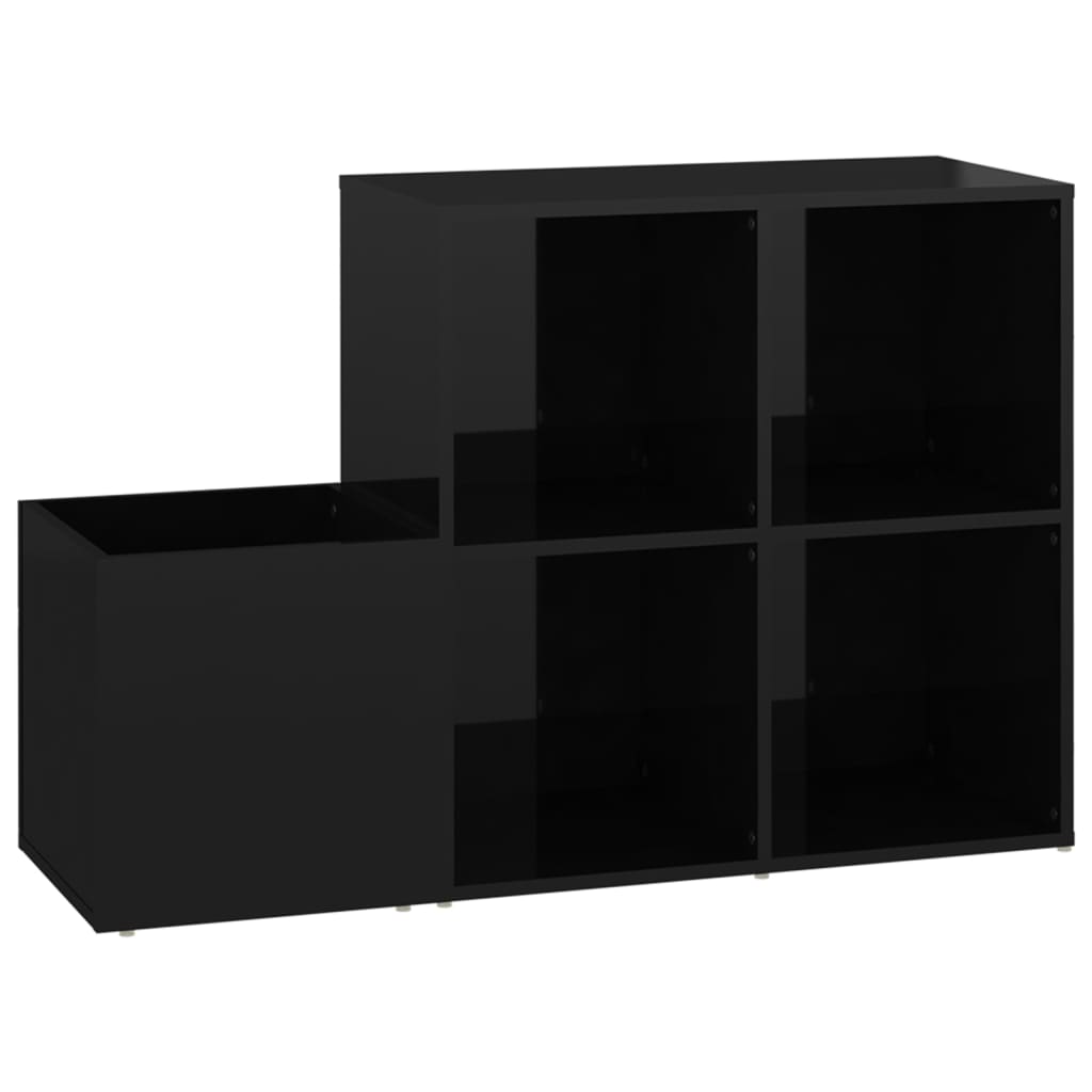 VIDAXL CABINATURA DI PRESENZIONE 105X35.5X70 CM Propriezzato in legno Black