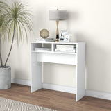 Vidaxl wandtafel 78x30x80 cm bewerkt hout wit