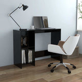 Vidaxl bureau 102,5x35x75 cm bewerkt hout zwart