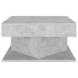 Vidaxl salontafel 57x57x30 cm bewerkt hout betongrijs