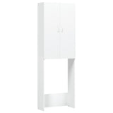 Armoire de machine à laver Vidaxl 64x25.5x190 cm blanc