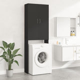 Vidaxl Washing Machine Cabinet 64x25.5x190 cm sort