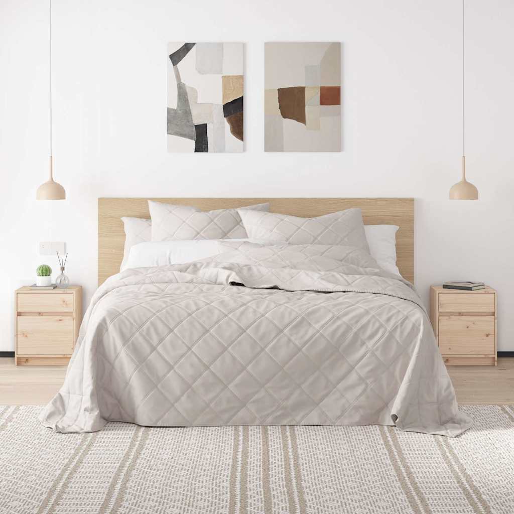 Vidaxl nachtkastje 40x31x50 cm massief grenenhout
