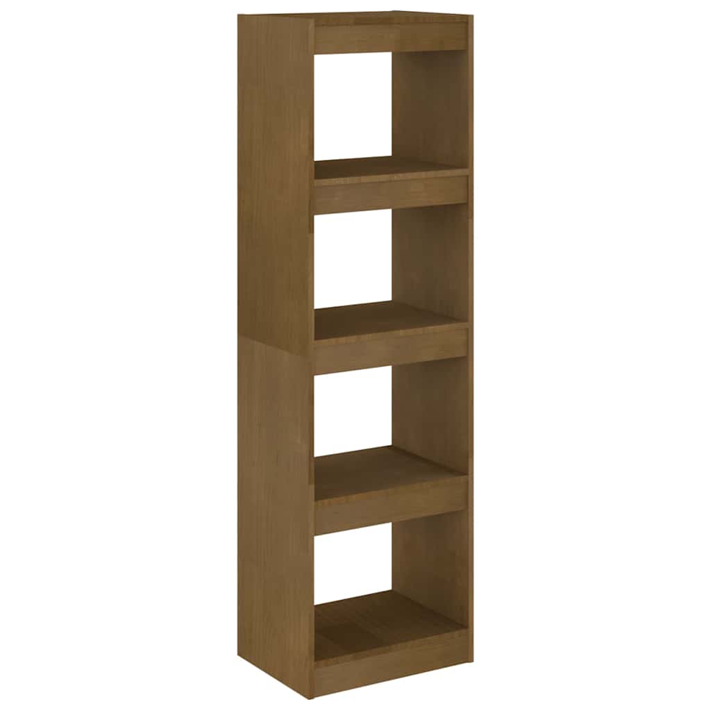 Vidaxl boekenkast kamerscherm 40x30x135,5 cm grenenhout honingbruin