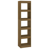 Vidaxl boekenkast kamerscherm 40x30x167,5 cm grenenhout honingbruin