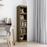 Vidaxl boekenkast kamerscherm 40x30x167,5 cm grenenhout honingbruin