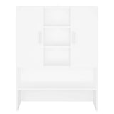 Vidaxl wasmachinekast 70,5x25,5x90 cm wit