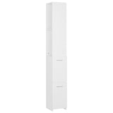 Vidaxl badkamerkast 25x26,5x170 cm bewerkt hout wit