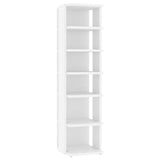Vidaxl schoenenkast 27,5x27x102 cm bewerkt hout wit
