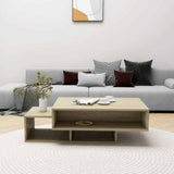 Vidaxl salontafel 105x55x32 cm bewerkt hout sonoma eikenkleurig