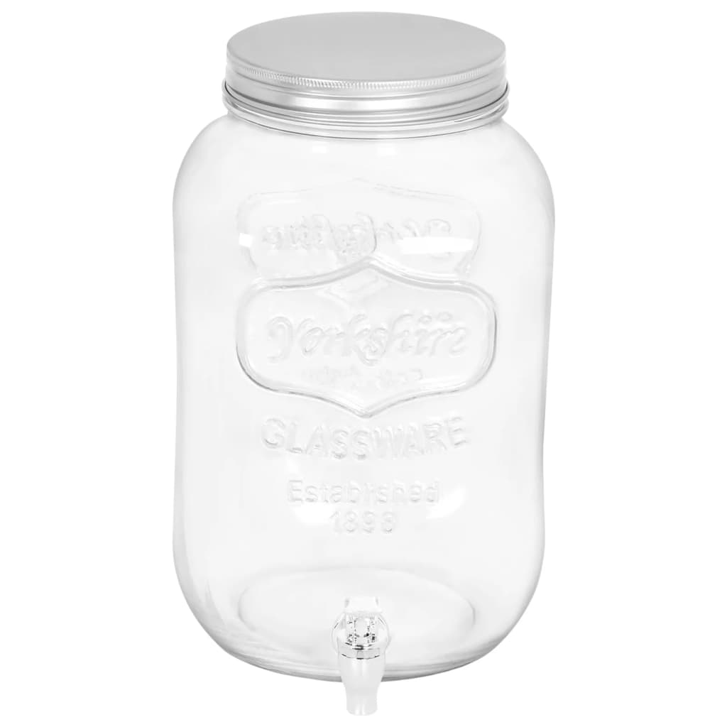 VidaXL Drank dispenser 8050 ml of glass