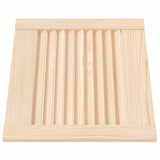 VidaXL Cabinet door with slats 39.5x39.4 cm Solid pine