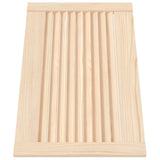 Vidaxl kastdeuren met lamellen 4 st 39,5x59,4 cm massief grenenhout