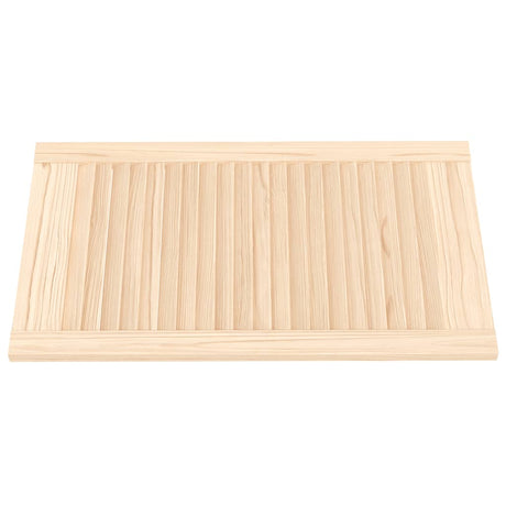 Vidaxl kastdeur met lamellen 69x39,4 cm massief grenenhout