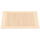 Vidaxl kastdeuren met lamellen 2 st 69x39,4 cm massief grenenhout