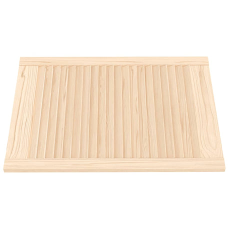 Vidaxl kastdeur met lamellen 69x49,4 cm massief grenenhout