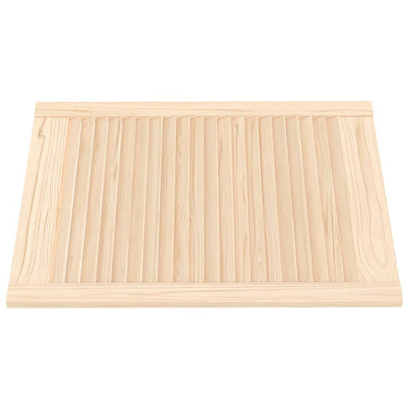 Vidaxl kastdeuren met lamellen 2 st 69x49,4 cm massief grenenhout