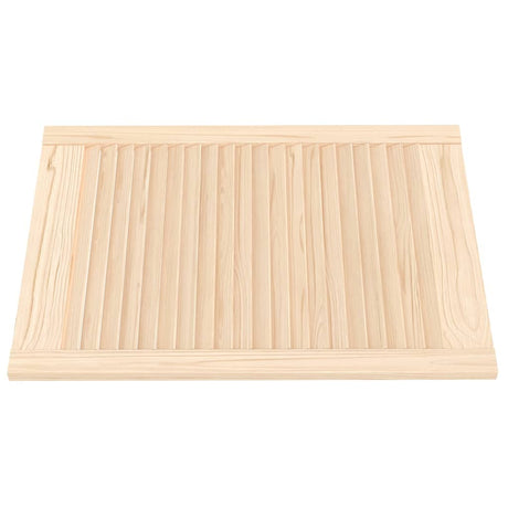 Vidaxl kastdeuren met lamellen 4 st 69x49,4 cm massief grenenhout