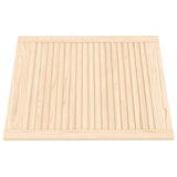 Vidaxl kastdeuren met lamellen 4 st 69x59,4 cm massief grenenhout