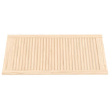 Vidaxl kastdeuren met lamellen 2 st 99,3x49,4 cm massief grenenhout