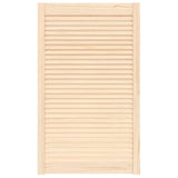 Vidaxl kastdeur met lamellen 99,3x59,4 cm massief grenenhout