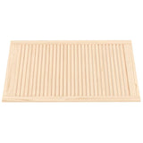 Vidaxl kastdeuren met lamellen 2 st 99,3x59,4 cm massief grenenhout