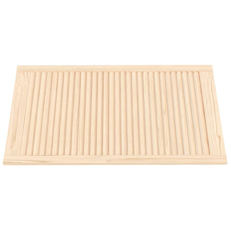 Vidaxl kastdeuren met lamellen 2 st 99,3x59,4 cm massief grenenhout
