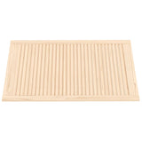 Vidaxl kastdeuren met lamellen 4 st 99,3x59,4 cm massief grenenhout