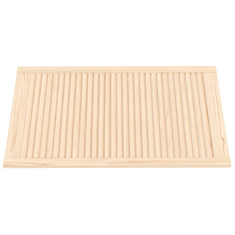 Vidaxl kastdeuren met lamellen 4 st 99,3x59,4 cm massief grenenhout