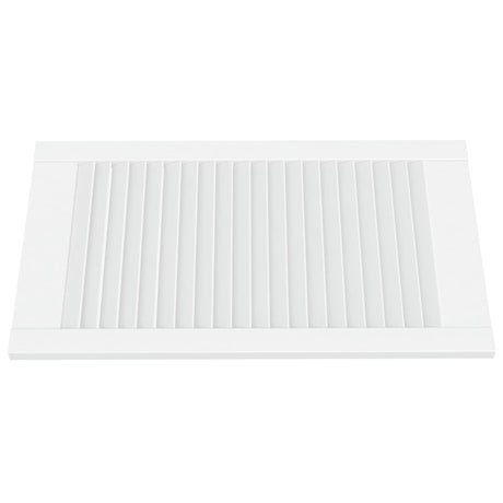 Vidaxl kastdeuren met lamellen 2 st 69x39,4 cm massief grenenhout wit