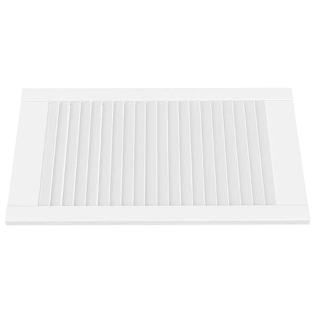 Vidaxl kastdeuren met lamellen 4 st 69x39,4 cm massief grenenhout wit