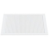 Vidaxl kastdeur met lamellen 99,3x59,4 cm massief grenenhout wit
