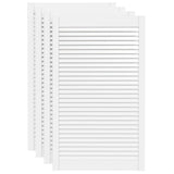 Vidaxl kastdeuren met lamellen 4 st 99,3x59,4 cm grenenhout wit