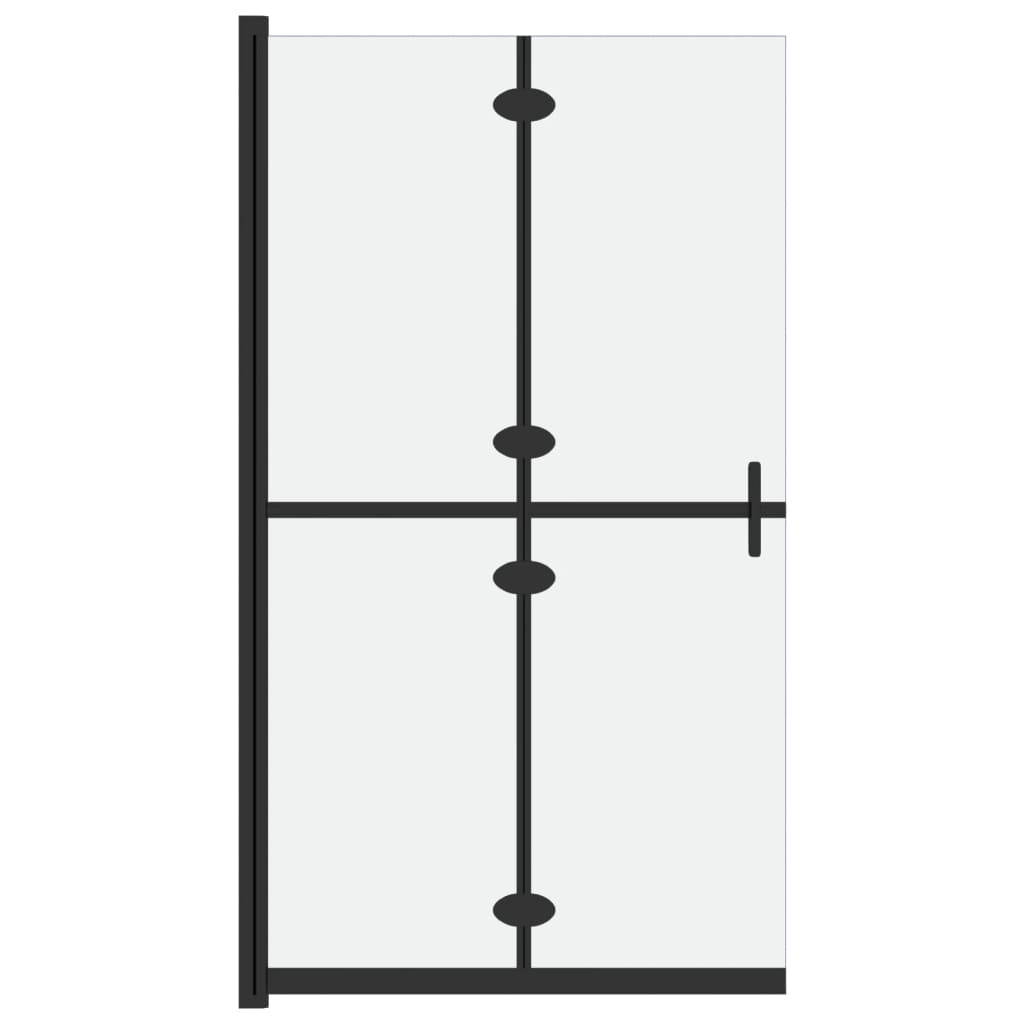 Vidaxl Walk-in tuš stena Kolasira 100x190 cm ESG-Glas Mat