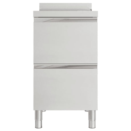 Vidaxl commerciële keukenkast met 2 lades 50x60x96 cm