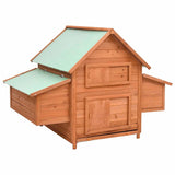 Vidaxl Poulet Coop 15096x110 cm Solwood