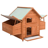 Vidaxl Poulet Coop 15096x110 cm Solwood