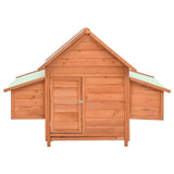 Vidaxl Poulet Coop 15096x110 cm Solwood