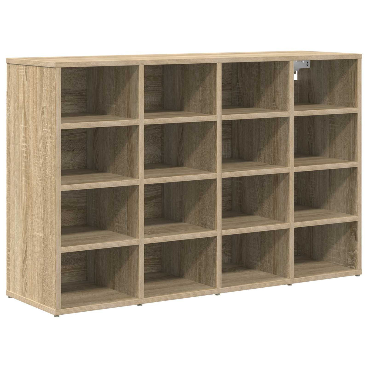 Vidaxl schoenenkast sonoma eiken 103 x 30 x 67 cm bewerkt hout