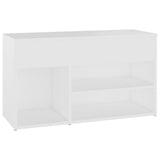 Vidaxl schoenenbank 80x30x45 cm bewerkt hout wit