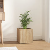 Vidaxl Planter Big 40x40x40 cm Zpracované dřevo Sonoma Oak