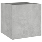 Vidaxl plantenbak 40x40x40 cm bewerkt hout betongrijs