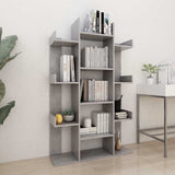 Vidaxl boekenkast 86x25,5x140 cm bewerkt hout betongrijs