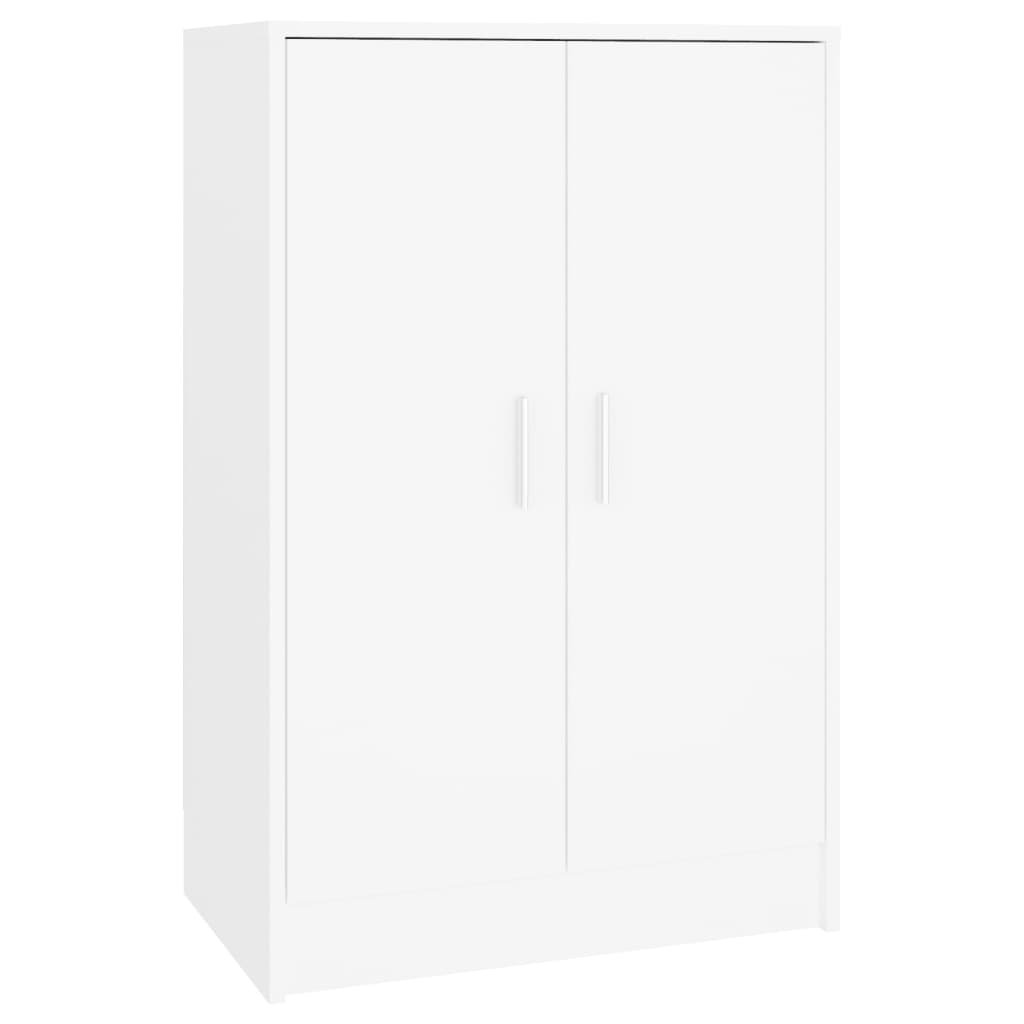 VidaXL Shoe cabinet 60x35x92 cm Processed Wood White