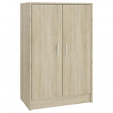 Vidaxl Shoe Cabinet 60x35x92 cm Vlastní dřevo Sonoma Oak Colored